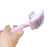 Self-Cleaning Pet Grooming Brush for Dogs & Cats – Professional Deshedding and Fur Removal Tool